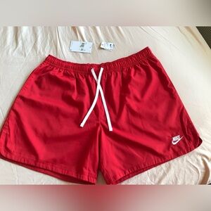 Nike Bright Red Athletic Shorts tennis/pickleball